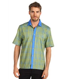 Versace Collection   Printed Short Sleeve Shirt with Contrast