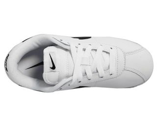 Nike Kids Cortez Leather (Toddler/Youth) White/Black/White    