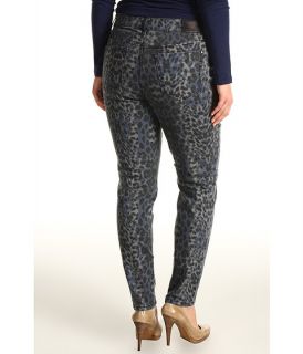 DKNY Jeans Plus Size   Plus Size Snow Leopard Printed Jegging