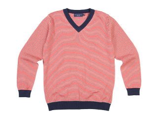 Toobydoo   Boys Striped V Neck Sweater (Little Kids/Big Kids)