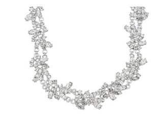 Nina   Geranium Floral Melange Collar Double Strand Necklace