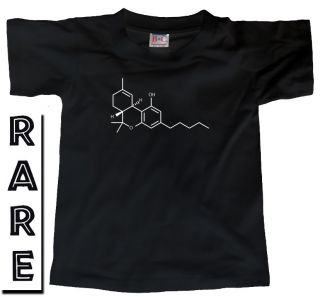 Cannabis Molecule Drug THC Marijuana Sativa T Shirt