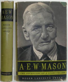 1952 Adventures of A Story Teller A E w Mason Biography of An English 