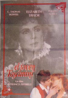Young Toscanini Zeffirelli Elizabeth Taylor Poster