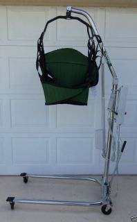 HOYER POWER PATIENT LIFT 400 CAPACITY MODEL P C HLA 2 WITH SLING