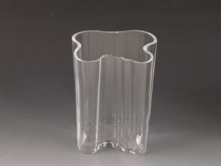 Iittala Art Glass Vases Signed Alvar Aalto