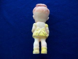Vintage Sun Rubbber Dog with Squeaker by Ruth E Newton