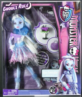Monster High Ghouls Rule Abbey Bominable Mattel Doll