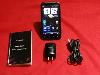 HTC Sensation 4G Black T Mobile Smartphone 2 Cases