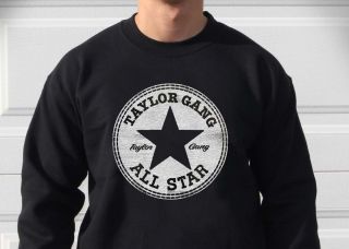 Taylor Gang All Stars Crew Neck Sweater Sizes M 2X Wiz Khalifa Juicy J 