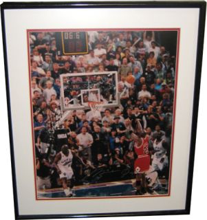 Michael Jordan Signed 16x20 Sold Out Limited Edition 100/123 UDA