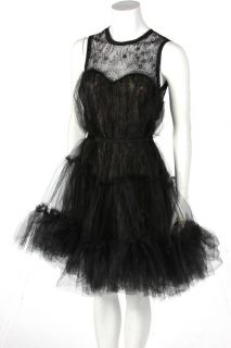 New ABS by Allen Schwartz Womens Strapless Party Dress in Black US 4 