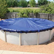 24 Round 8 yr Solid Winter AG Swimming Pool Cover
