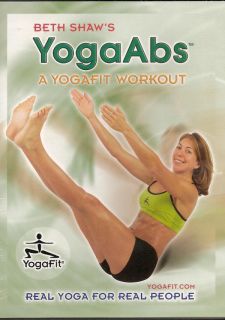 Yogafit ABS Beth Shaws Yoga Exercise Core Workout DVD 826027331695 