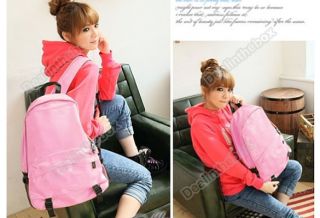 New Cute Girl Patent Leather Backpack Bookbag Purse School Book Bag 2 