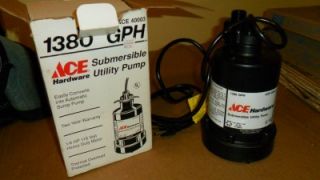  Submersible Utility Pump Sump Pump 40003 1380 GPH