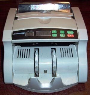 Accubanker AB 1000 Currency Counter Includes Power Cord