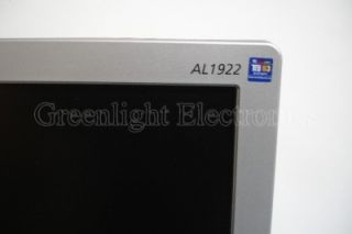 Acer AL1922 19 Flat Screen Monitor DVI VGA Portrait or Landscape 