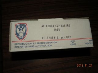 LEPHOENIX 1/43 AC COBRA 427 RACING 1965 AMR LE PHOENIX USED CON.