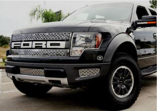 Ford F 150 Raptor 2010 12 Stainless Steel Side View Mirror Emblems Acc 