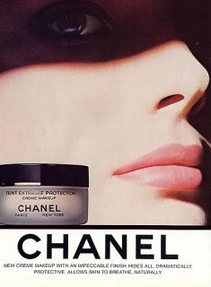 title chanel ad condition grade very good dimension 8 x 11 year 1983 