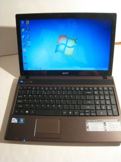 Acer Aspire 5742Z Notebook Pentium P6100/2,0G Dual/3G/160GB /DVD RW 