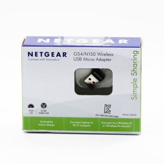 Netgear G54 N150 Wireless USB Micro Adapter WNA1000M Fast Wi Fi 