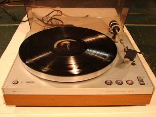 Philips 312 turntable tested but needs adapter cartridge stylus