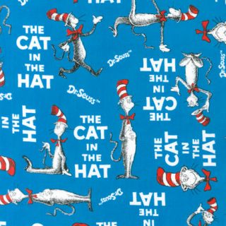   + 29 Dr. Seuss CAT IN THE HAT ADE 10796 203 Fabric Robert Kaufman