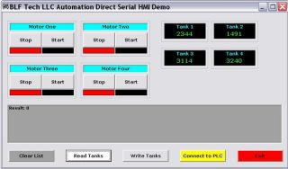Automation PLC Direct ActiveX Driver   Create Your Own VB HMI with 