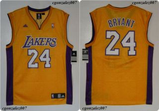 Adidas La Lakers Kobe Bryant Basketball Jersey NBA