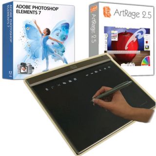 Adesso Cybertablet Ct Z12A Graphics Tablet 10x6 25