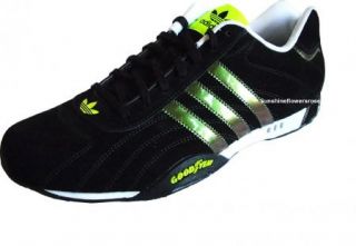 Adidas Originals Adi Racer Low G20071 Black Suede Goodyear Sneakers 12 