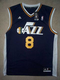 Adidas Utah Jazz Deron Williams NBA Basketball Jersey L Large