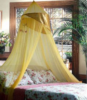 New Netting Bed Canopy Mosquito Net Adonis White Pink Purple Yellow 