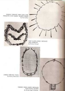 1962 Make Mid Century Modern Handwrought Jewelry Jewelrymaking Design 