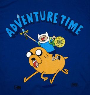 Adventure Time Finn And Jake Onward Charge Cartoon T Shirt Tee