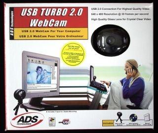 ADS USB Turbo 2.0 Webcam USB 2.0 Web Camera