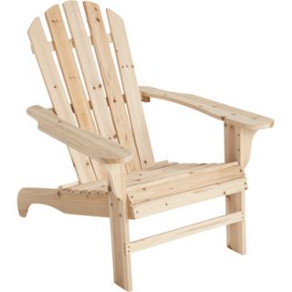 Cedar Adirondack Chair 35 3 4INL x 30 1 2INW x 35 1 2INH CS 001KD 