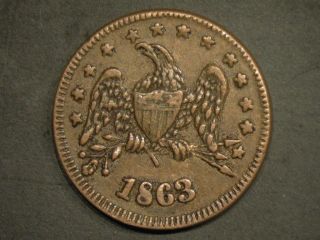 1863 Blackman & Dibble Druggists Adrian Michigan Civil War token store 