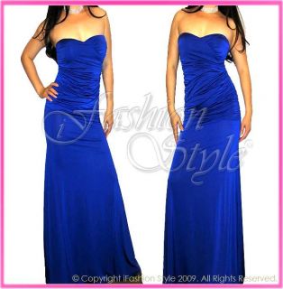 W59 Adrian Strapless Top Formal Maxi Gown Party Dress