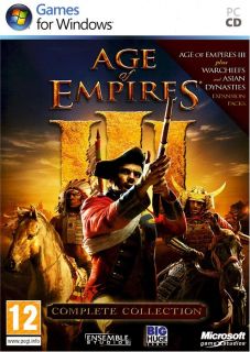 AGE OF EMPIRES 3 COMPLETE COLLECTION PC Retail Box 1 of 8 