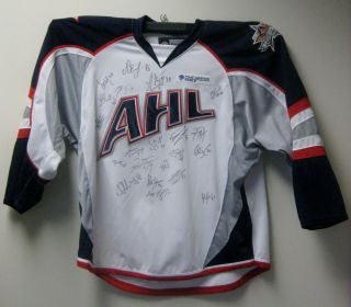 2010 AHL All Star Planetusa Team Signed Jersey