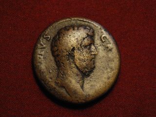 Roman Imperial AE Sestertius Aelius VERUS Caesar Pannonia Rome AD137 