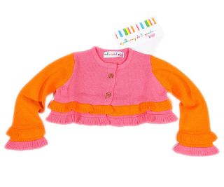 AGATHA RUIZ DE LA PRADA Quilling girls cardigan sweater baby (rose 