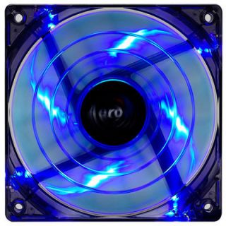 Aerocool Shark Fin Quad Blue LED 14cm 140mm PC Computer Case Fan 15 