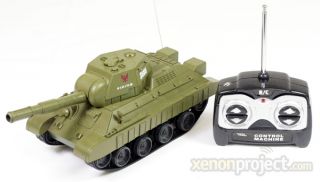   RC Remote control battery operated Mini air soft battle tank Toy Green