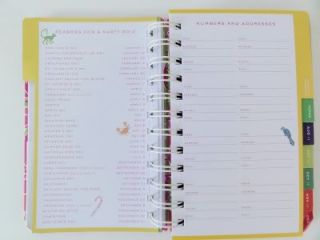 2012 Lilly Pulitzer Luscious Small Agenda Planner Date Book 4 5 x 6 5 