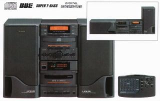 Aiwa LCX 01 Stereo System CD Player and Remote