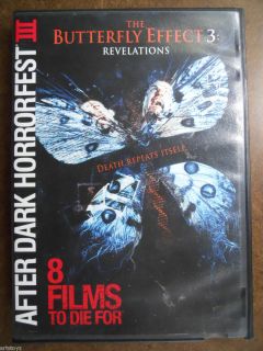   Effect 3 Revelations Movie DVD Used After Dark Horrorfest III